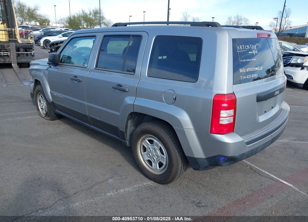 2016 JEEP PATRIOT SPORT VIN: 1C4NJPBA1GD787786