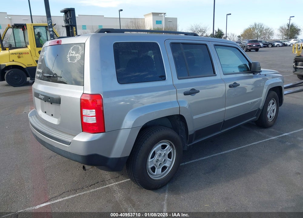 2016 JEEP PATRIOT SPORT VIN: 1C4NJPBA1GD787786