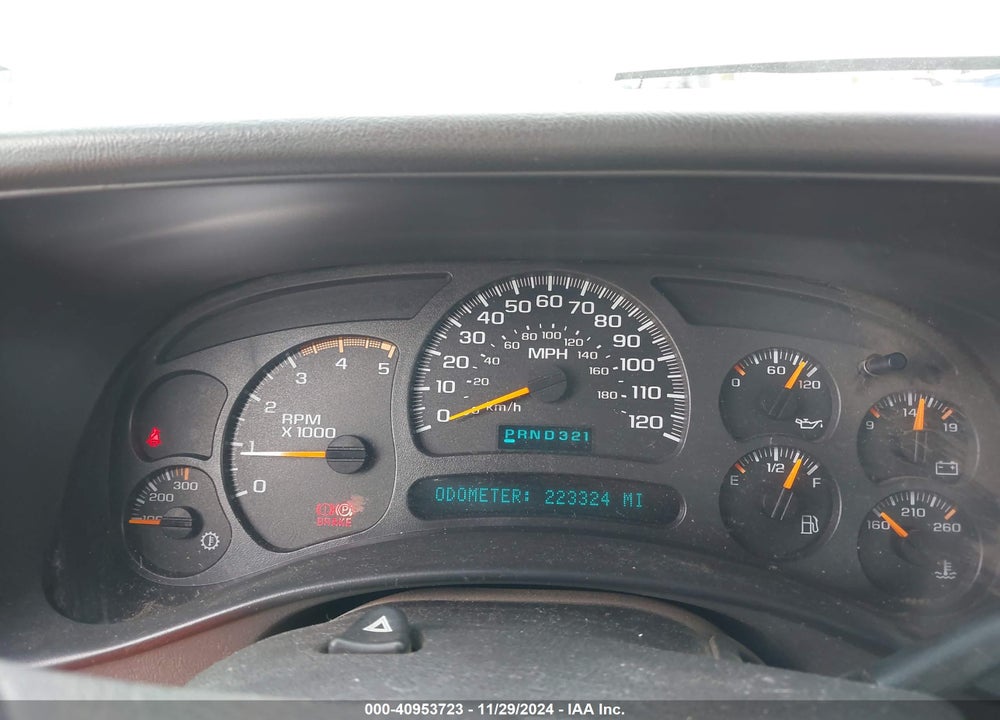 2003 CHEVROLET SILVERADO 2500HD LS VIN: 1GCHK29193E291450