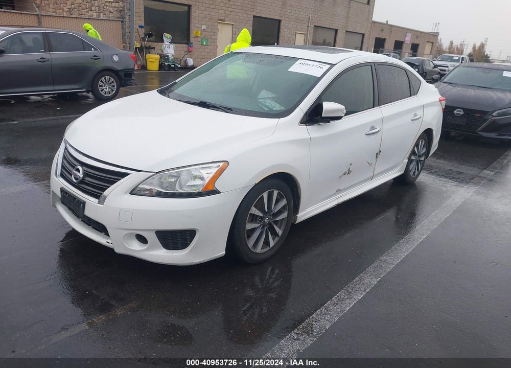 2015 NISSAN SENTRA SR VIN: 3N1AB7AP9FY280134