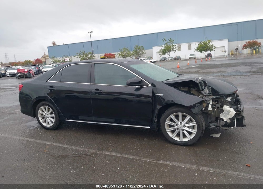 2013 TOYOTA CAMRY HYBRID XLE VIN: 4T1BD1FK9DU075818