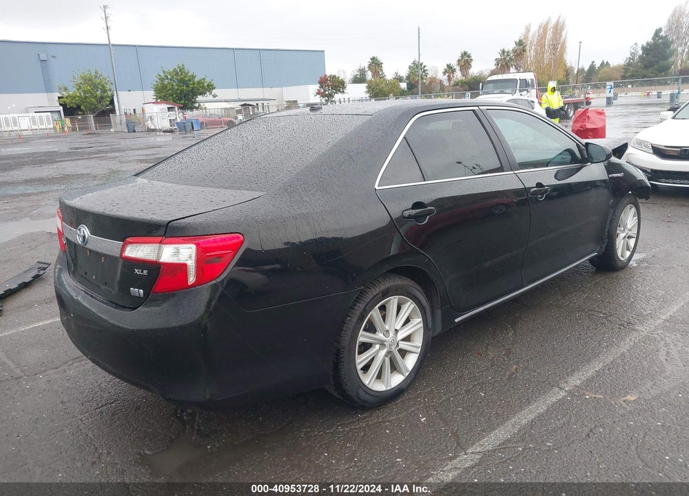 2013 TOYOTA CAMRY HYBRID XLE VIN: 4T1BD1FK9DU075818