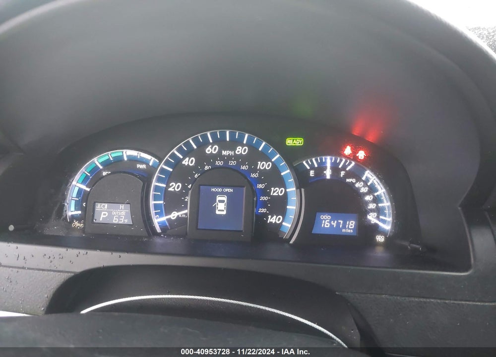 2013 TOYOTA CAMRY HYBRID XLE VIN: 4T1BD1FK9DU075818