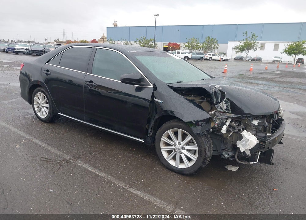 2013 TOYOTA CAMRY HYBRID XLE VIN: 4T1BD1FK9DU075818