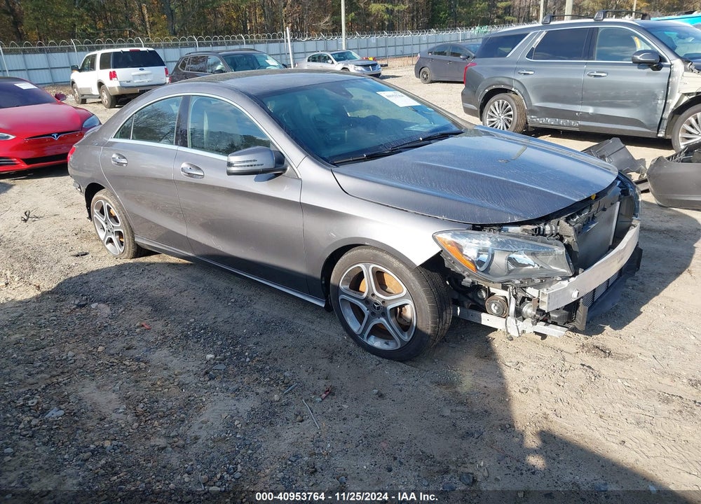 2018 MERCEDES-BENZ CLA 250 VIN: WDDSJ4EB1JN595460