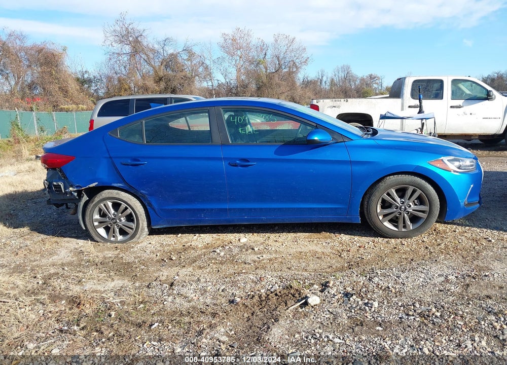 2017 HYUNDAI ELANTRA VALUE EDITION VIN: KMHD84LF5HU250836