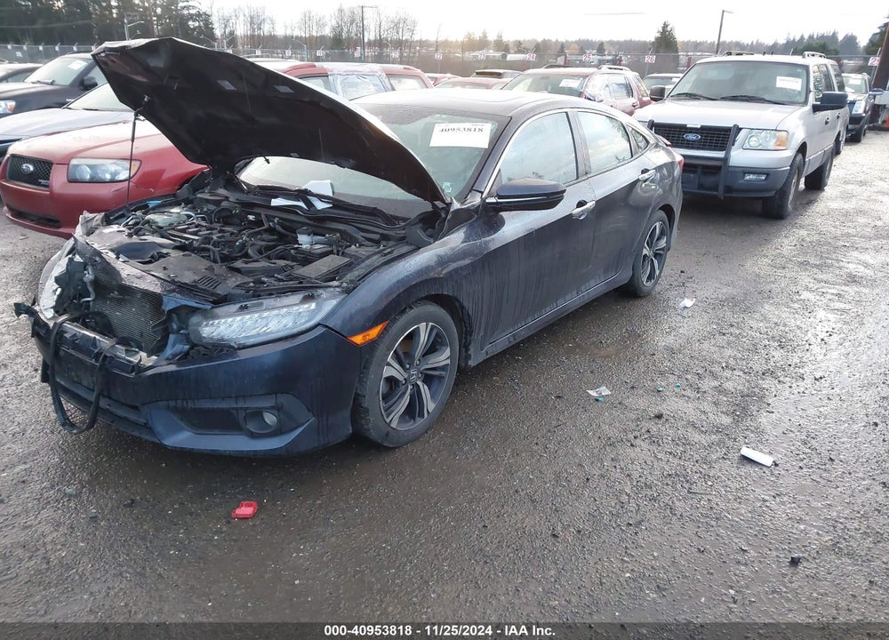 2017 HONDA CIVIC TOURING VIN: 19XFC1F95HE210450