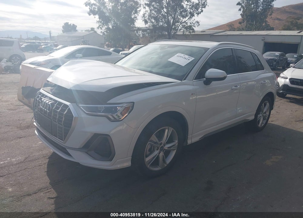 2022 AUDI Q3 PREMIUM PLUS 45 TFSI S LINE QUATTRO TIPTRONIC VIN: WA1EECF3XN1067601