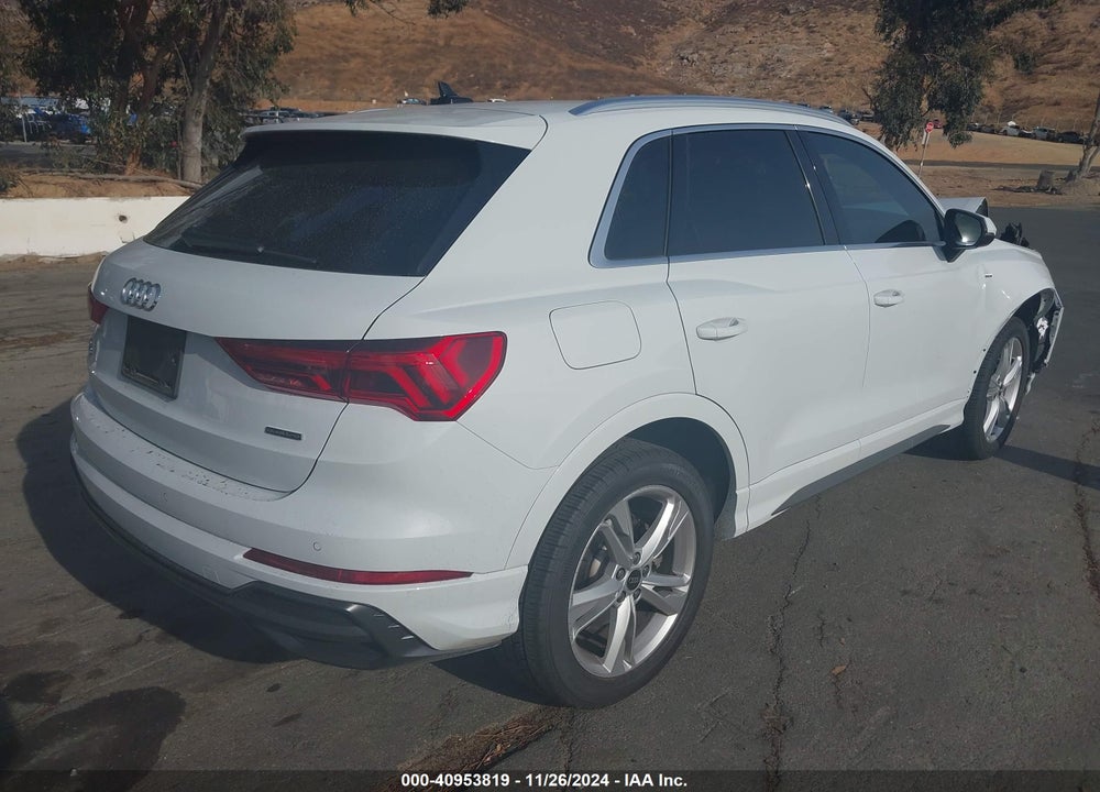 2022 AUDI Q3 PREMIUM PLUS 45 TFSI S LINE QUATTRO TIPTRONIC VIN: WA1EECF3XN1067601