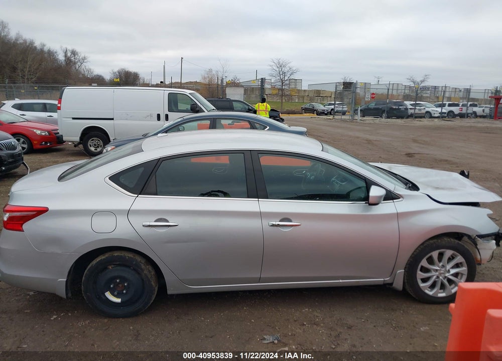 2019 NISSAN SENTRA SV VIN: 3N1AB7AP4KY367840