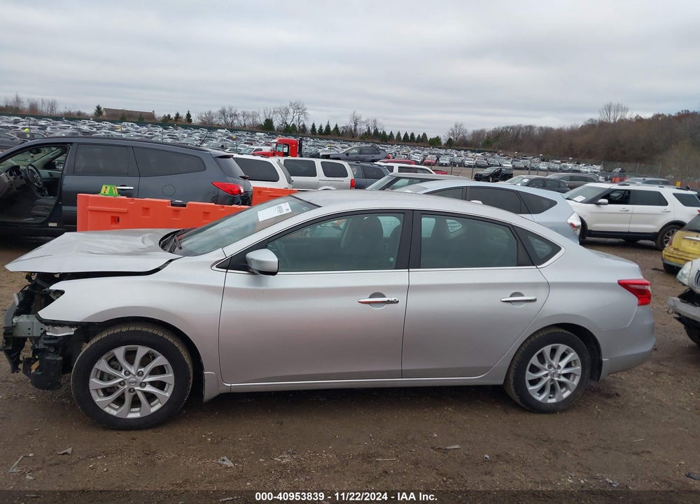 2019 NISSAN SENTRA SV VIN: 3N1AB7AP4KY367840