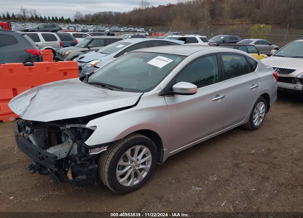 2019 NISSAN SENTRA SV VIN: 3N1AB7AP4KY367840