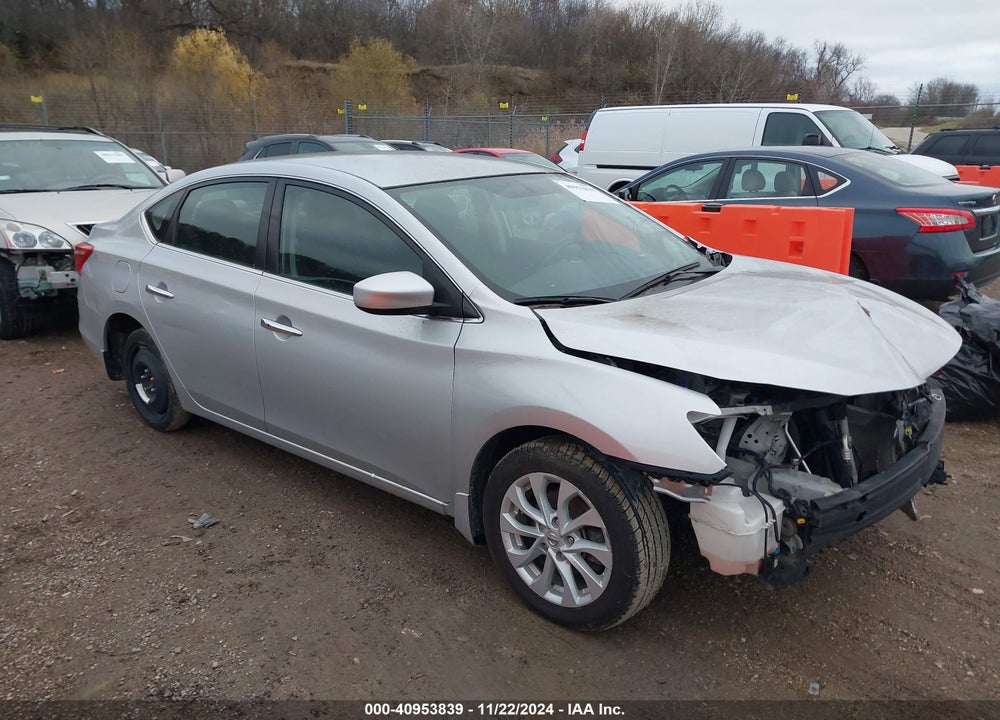 2019 NISSAN SENTRA SV VIN: 3N1AB7AP4KY367840
