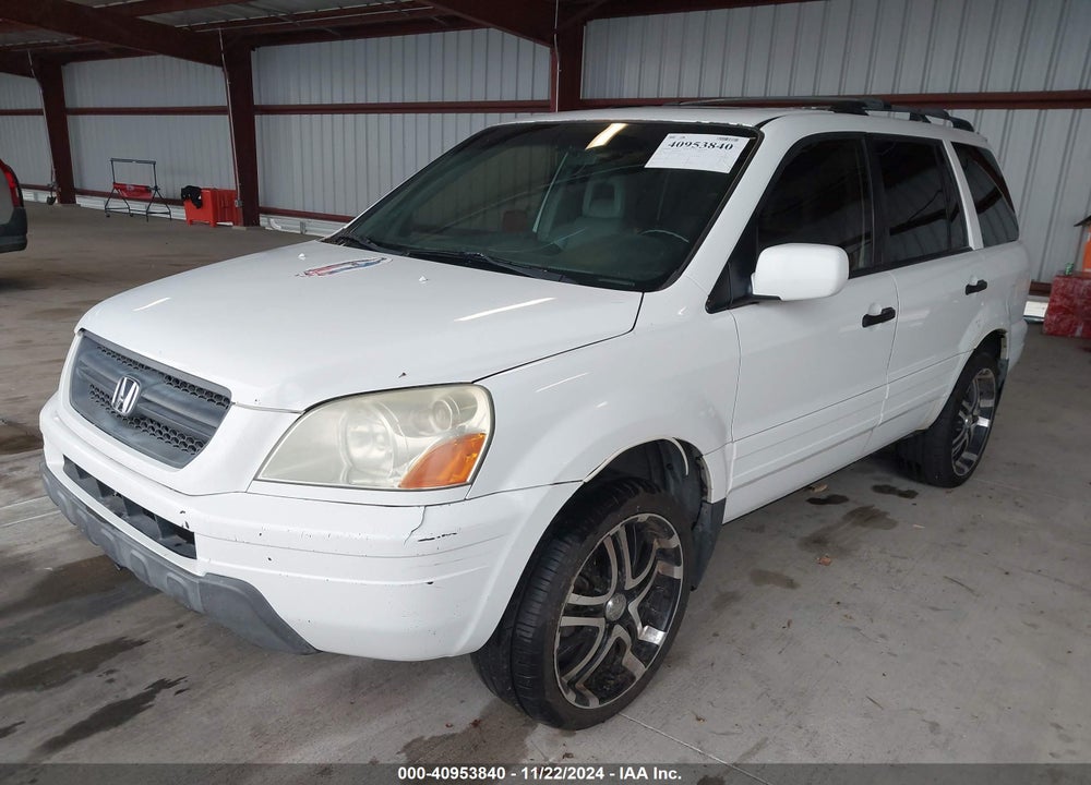 2005 HONDA PILOT EX-L VIN: 2HKYF18625H521263