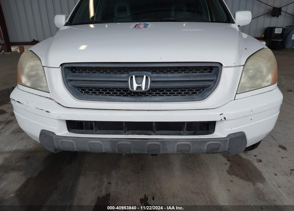 2005 HONDA PILOT EX-L VIN: 2HKYF18625H521263