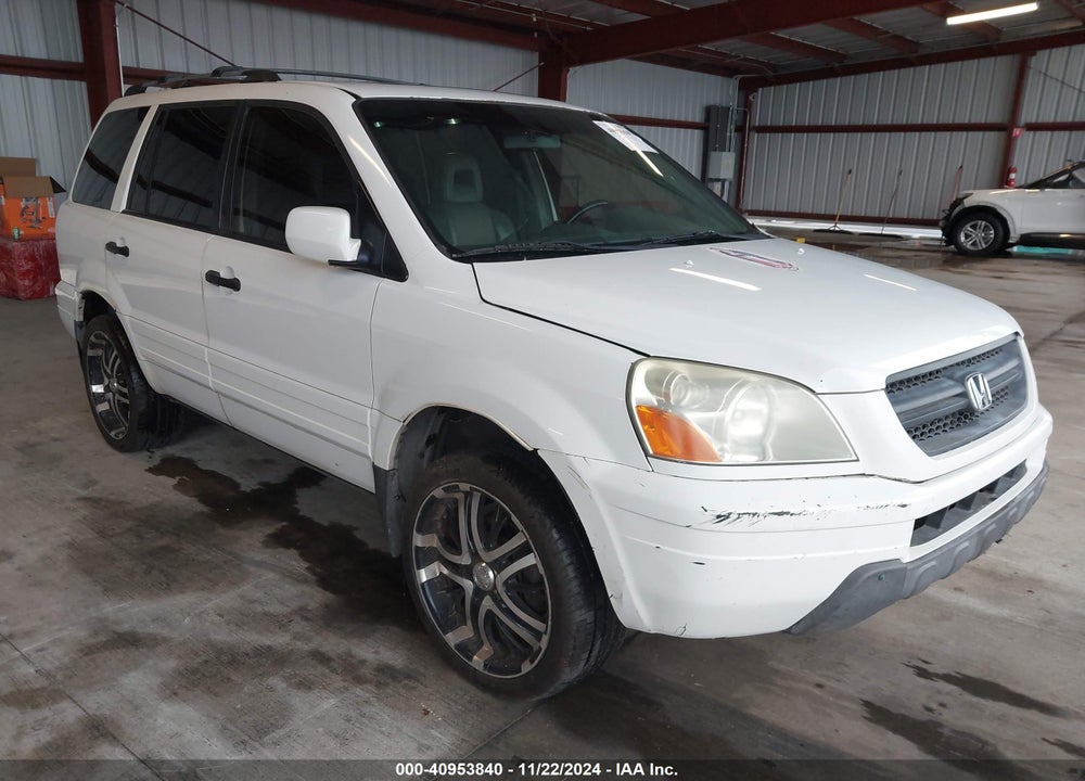 2005 HONDA PILOT EX-L VIN: 2HKYF18625H521263