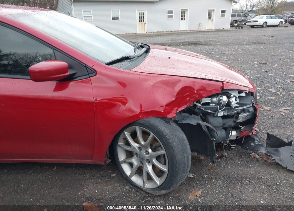 2013 DODGE DART RALLYE VIN: 1C3CDFBA8DD107200