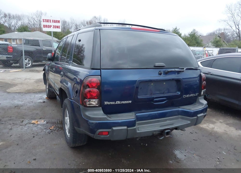 2002 CHEVROLET TRAILBLAZER LT VIN: 1GNDT13S422432259