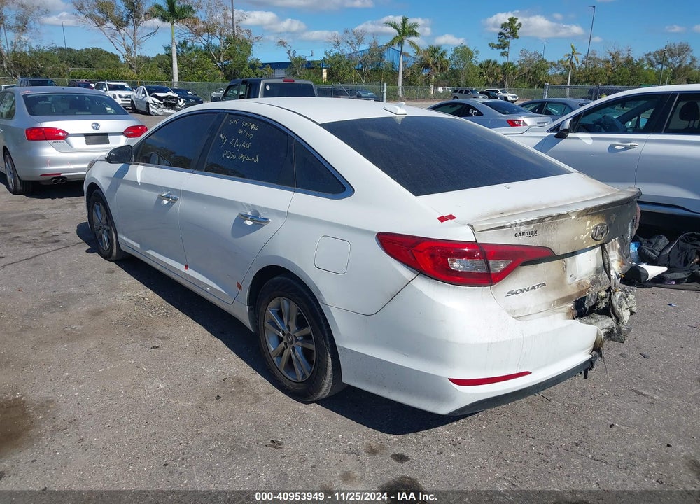 2017 HYUNDAI SONATA VIN: 5NPE24AF4HH568809