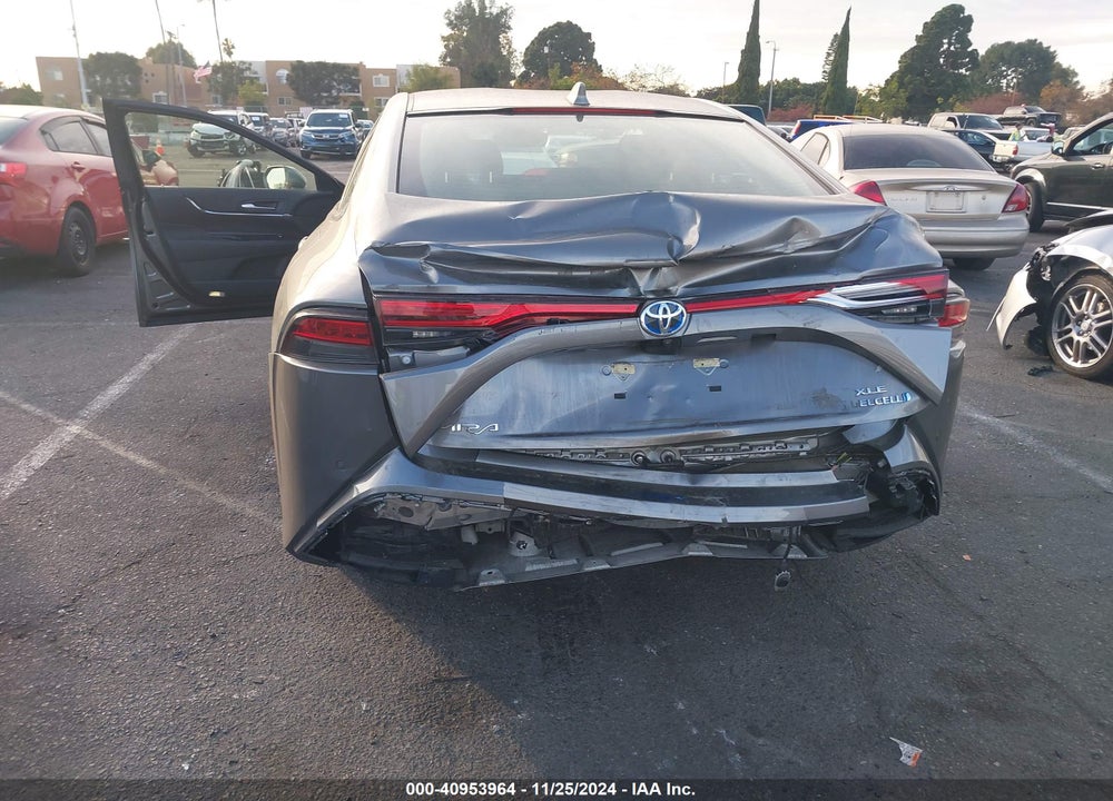 2022 TOYOTA MIRAI VIN: JTDAAAAA6NA007194