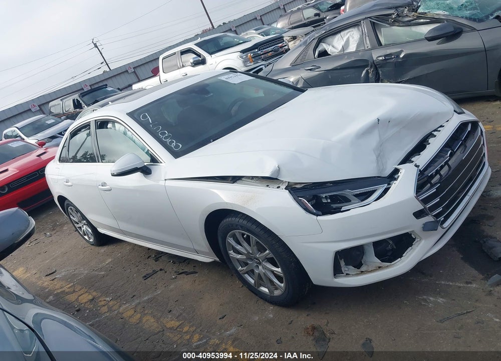 2020 AUDI A4 PREMIUM 40 TFSI FRONT-WHEEL DRIVE S TRONIC VIN: WAUGMAF48LA049588