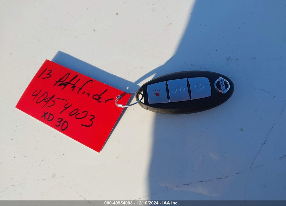 2013 NISSAN PATHFINDER PLATINUM VIN: 5N1AR2MMXDC671405