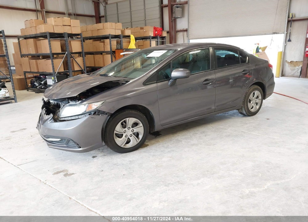 2014 HONDA CIVIC VIN: 19XFB2F57EE063775