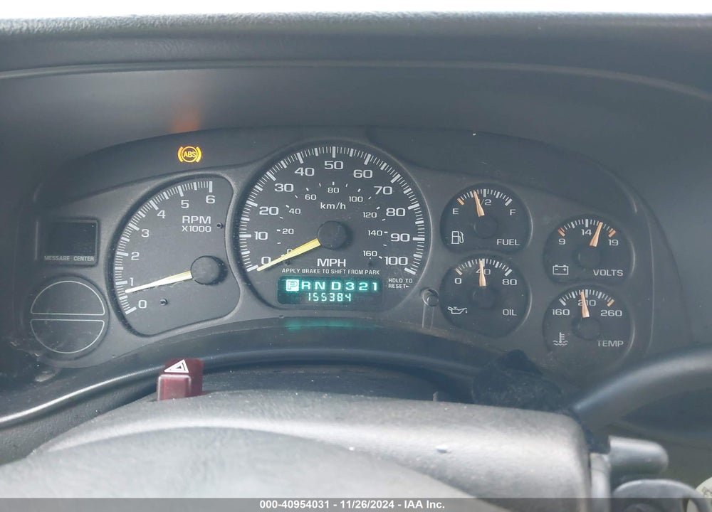 1999 CHEVROLET SILVERADO 1500 VIN: 1GCEC14W4XZ167517