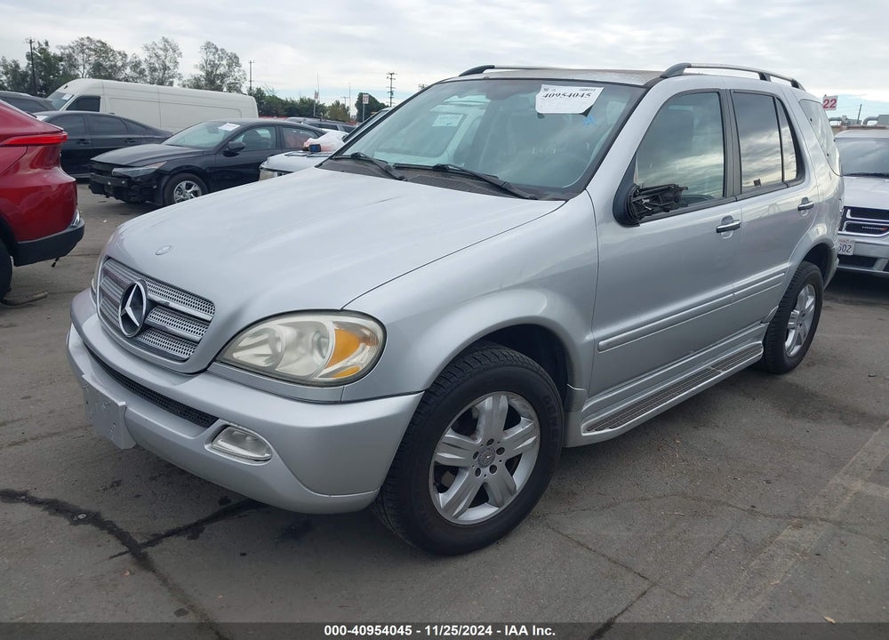 2005 MERCEDES-BENZ ML 350 4MATIC VIN: 4JGAB57E25A544008