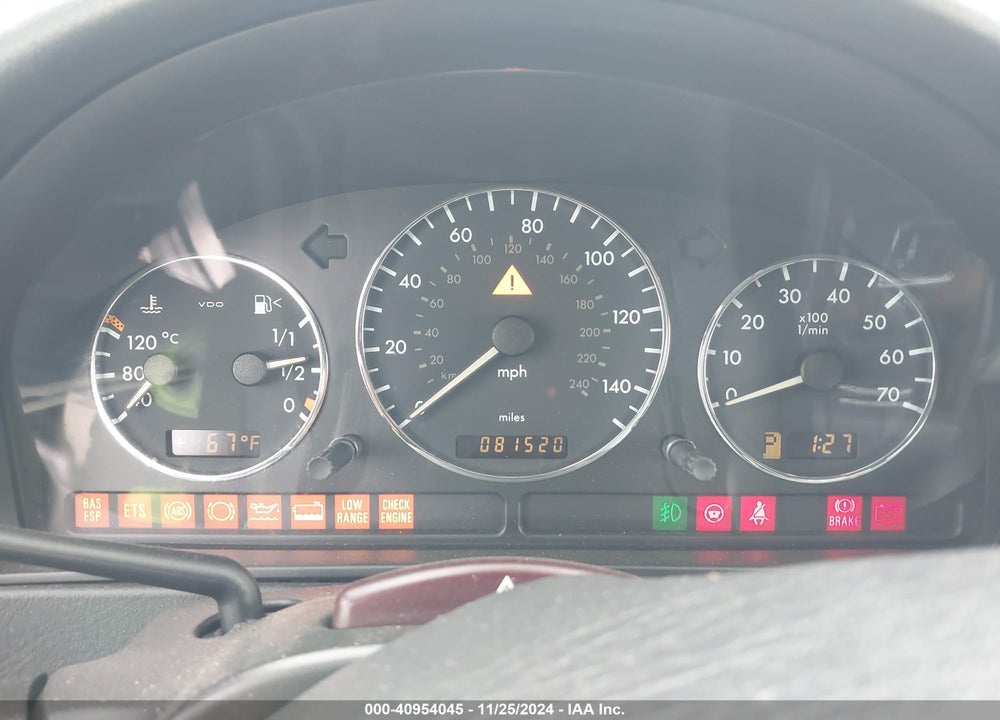 2005 MERCEDES-BENZ ML 350 4MATIC VIN: 4JGAB57E25A544008
