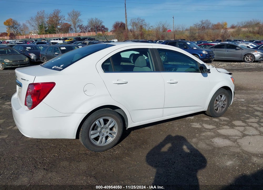 2012 CHEVROLET SONIC 2LT VIN: 1G1JC5SH8C4119268