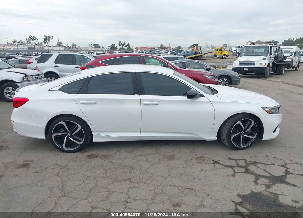 2021 HONDA ACCORD SPORT VIN: 1HGCV1F32MA055329