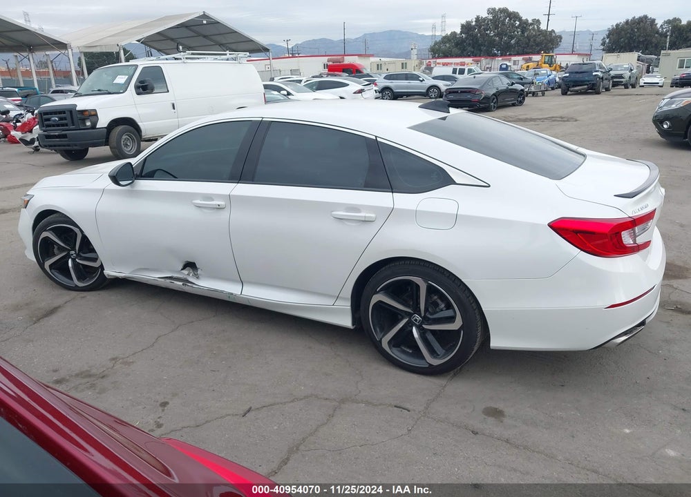 2021 HONDA ACCORD SPORT VIN: 1HGCV1F32MA055329
