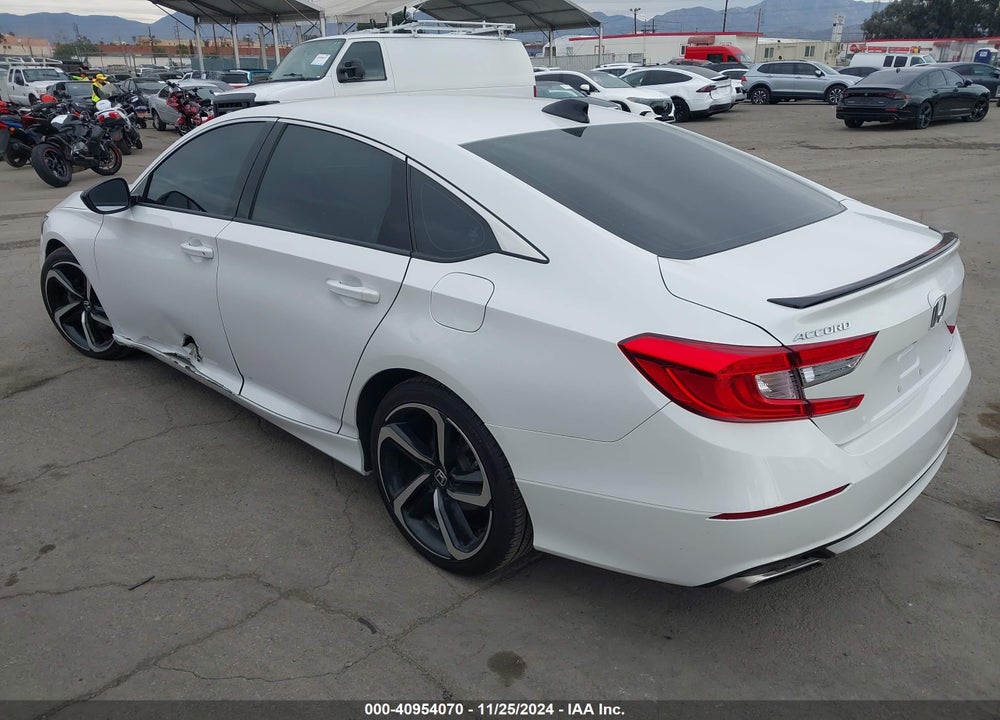 2021 HONDA ACCORD SPORT VIN: 1HGCV1F32MA055329