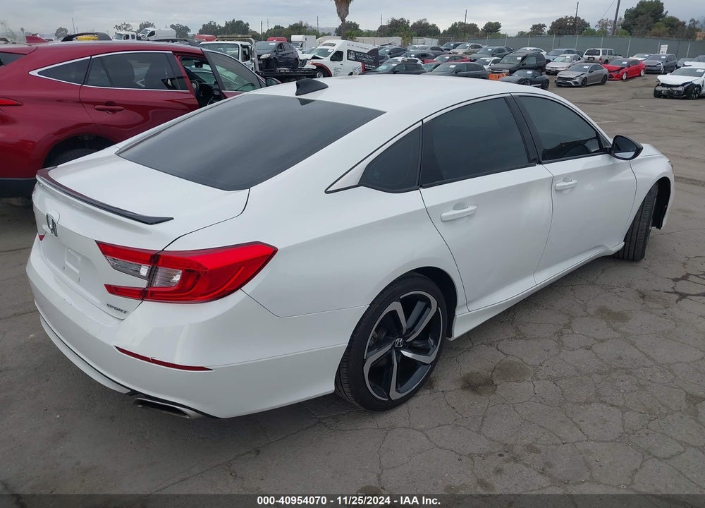 2021 HONDA ACCORD SPORT VIN: 1HGCV1F32MA055329