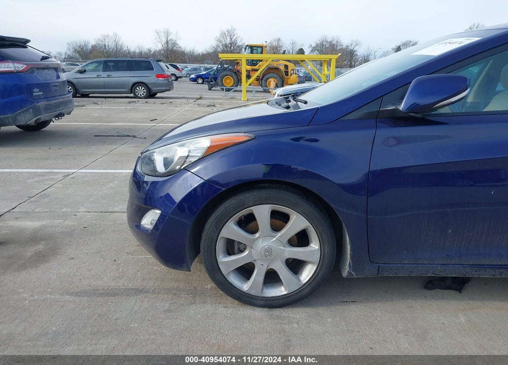 2013 HYUNDAI ELANTRA LIMITED VIN: 5NPDH4AE1DH387596