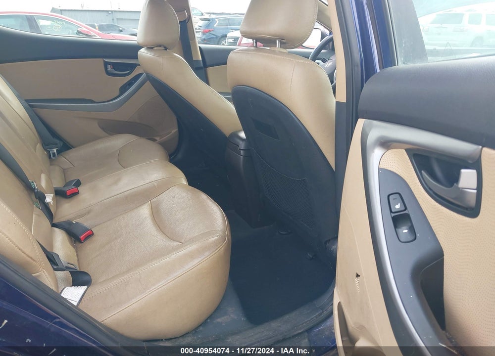 2013 HYUNDAI ELANTRA LIMITED VIN: 5NPDH4AE1DH387596