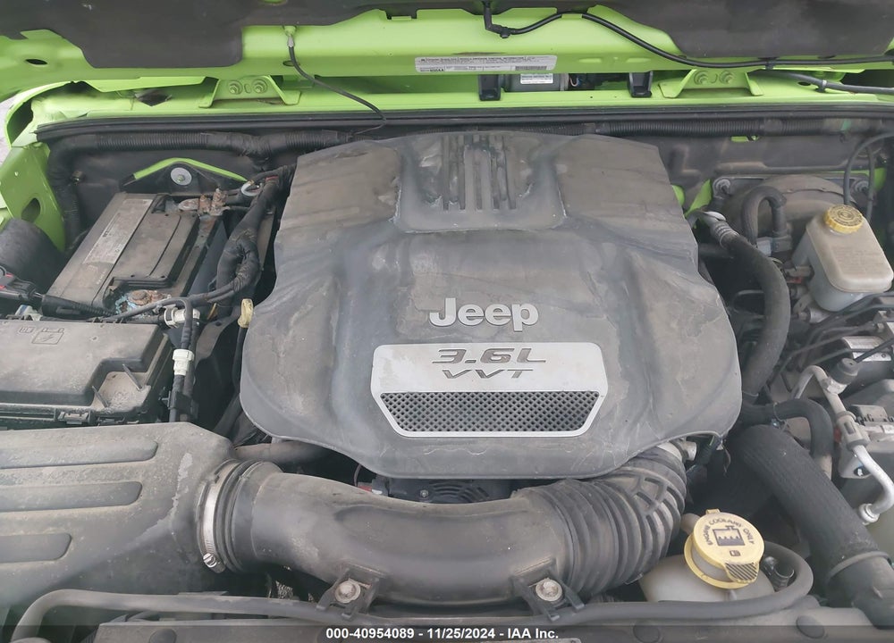 2012 JEEP WRANGLER UNLIMITED VIN: 1C4BJWEGXCL260780