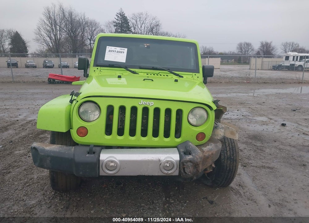 2012 JEEP WRANGLER UNLIMITED VIN: 1C4BJWEGXCL260780