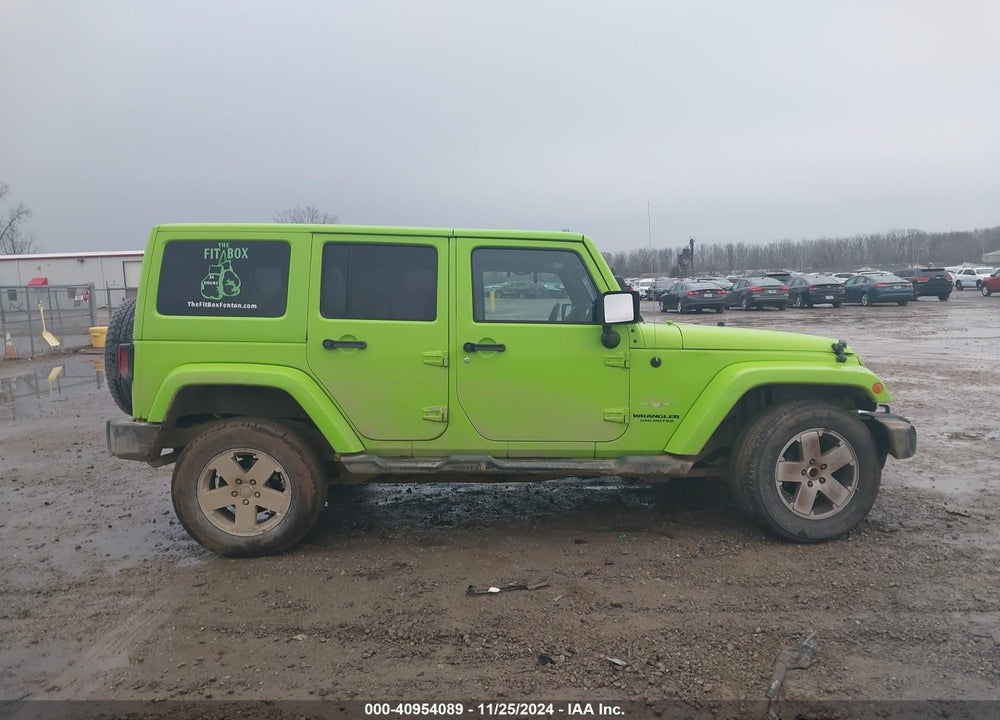 2012 JEEP WRANGLER UNLIMITED VIN: 1C4BJWEGXCL260780