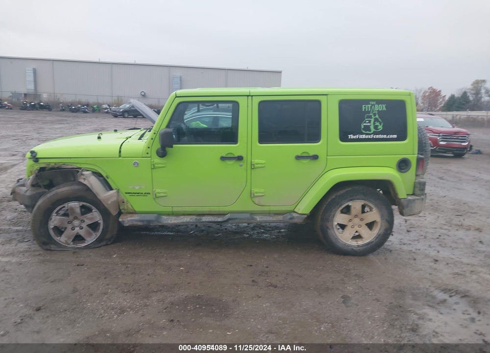 2012 JEEP WRANGLER UNLIMITED VIN: 1C4BJWEGXCL260780