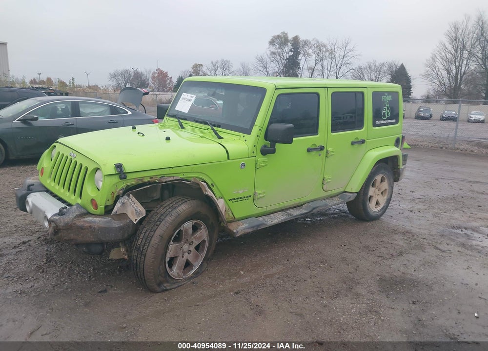 2012 JEEP WRANGLER UNLIMITED VIN: 1C4BJWEGXCL260780