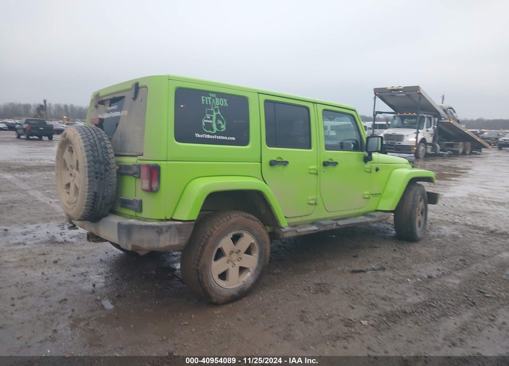2012 JEEP WRANGLER UNLIMITED VIN: 1C4BJWEGXCL260780