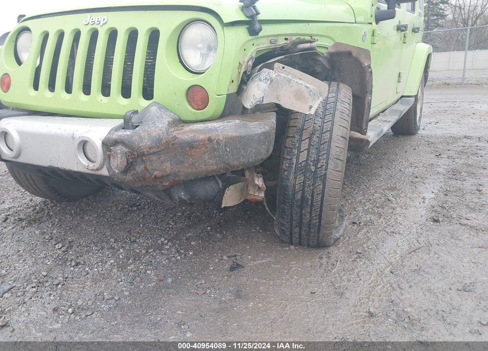 2012 JEEP WRANGLER UNLIMITED VIN: 1C4BJWEGXCL260780