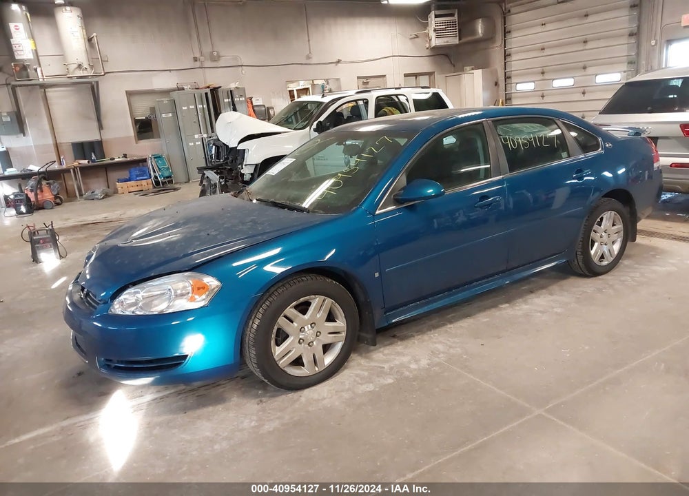 2009 CHEVROLET IMPALA VIN: 2G1WT57K191292872