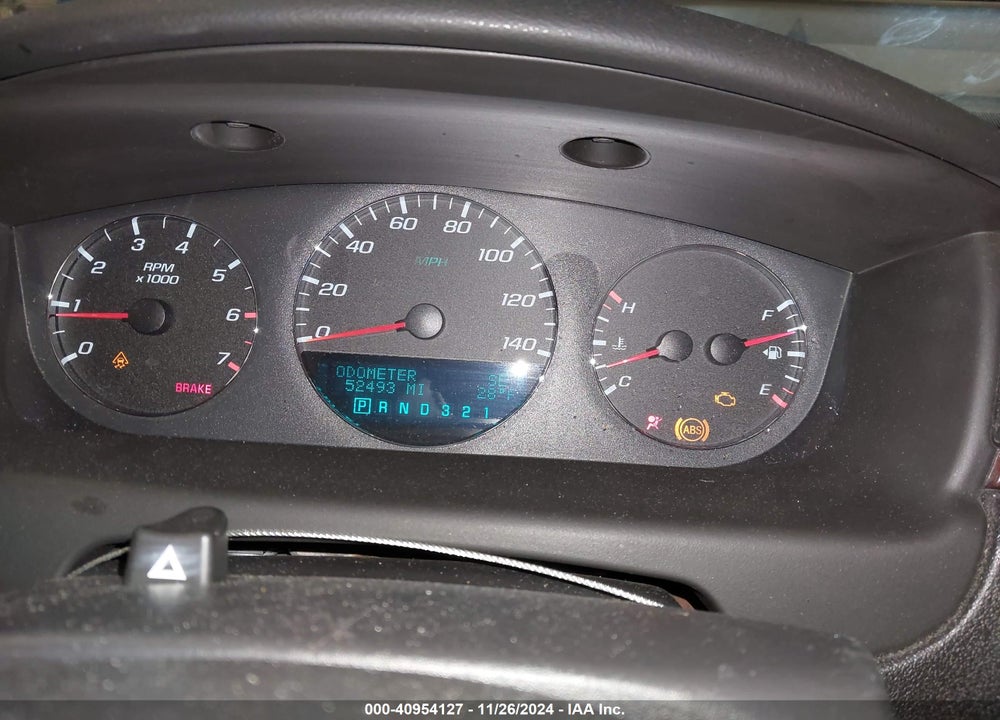 2009 CHEVROLET IMPALA VIN: 2G1WT57K191292872