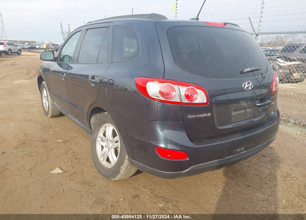 2012 HYUNDAI SANTA FE GLS VIN: 5XYZGDAB2CG153133