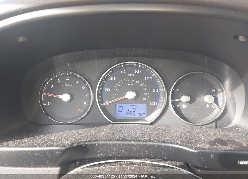 2012 HYUNDAI SANTA FE GLS VIN: 5XYZGDAB2CG153133