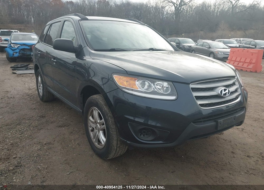 2012 HYUNDAI SANTA FE GLS VIN: 5XYZGDAB2CG153133