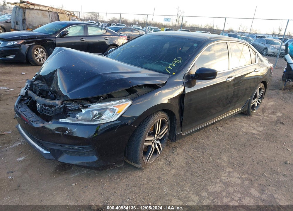2016 HONDA ACCORD SPORT VIN: 1HGCR2F54GA198377